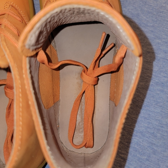 NWOT Orange Vivobarefoot Addis Suede Boots Size 38 J - Picture 7 of 10